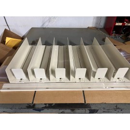 Siffron Case 6 Siffron PZ Sure-Set Can 3' Shelf Kit Merchandising Spring Pushers 20-22"