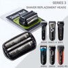 Shaver Replacement Heads - Braun Series 3 Replacement Head Compatible