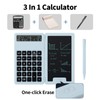 Desk Portable Basic Calculator with Notepad and Stylus, 12 Digit