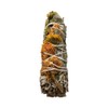 Sage Smudge Stick 4" (White Sage, Orange, Green Sinuata and