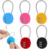 Luggage Locks, Pack of 5 Suitcase Locks, Combination Lock with