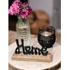 Brandsseller Decorative Lettering Home Approx. Width 18 cm Height 10
