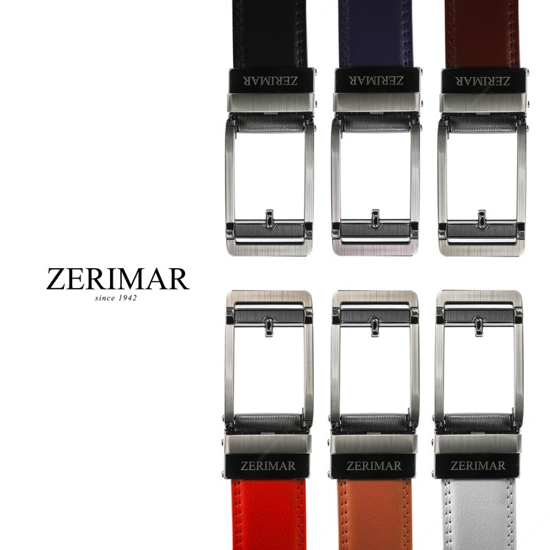 Zerimar Men's Belt | Leather Belt from Piel Vacuno |