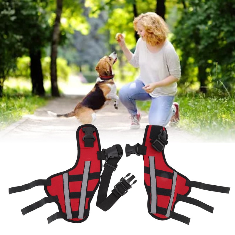 Dog Leg Brace Elastic Safe Shockproof Pet Knee Pads with