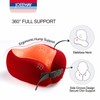 Joeeway Travel Neck Pillow,Premium Memory Foam Travel Pillow with Adjustable