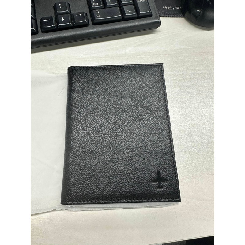 Pilot Wallet Passport Holder RFID Blocking Genuine Leather Materials
