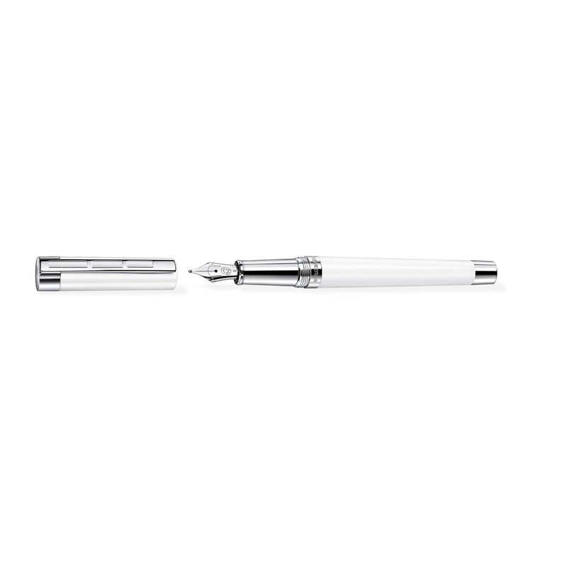 STAEDTLER Premium Resina Bold Tip Fountain Pen - White
