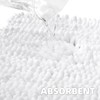 OLANLY Luxury Chenille Bath Mat, Extra Soft Thick Absorbent Shaggy
