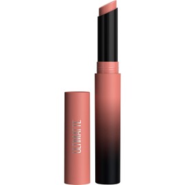 Maybelline New York Lápiz labial mate Color Sensational Ultimatte, sin secado, pigmento de color intenso, más pulido, beige rosado, 0.06 oz