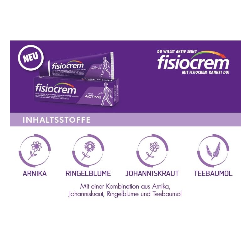 FISIOCREM Cream Active 60 ml