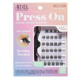 Ardell Extensiones Interiores Prepegadas a Presión Desnuda - Volumen Suave Juego de 31 piezas Negro                                                   