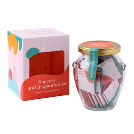 Only Good Vibes Success and Inspiration Jar gives positive boost and motivates you, your friends and others that you care for every day. It’s a friendship gift for women