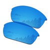 SmartVLT Men's HD Blue Replacement Lenses for Oakley Flak Jacket