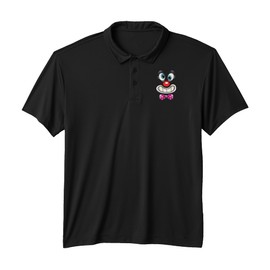 Carnival Clown Face Circus Costume Kids Men Women Carnivals Performance Polo Shirt