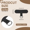sourcing map 12pcs Phone Tether Tab, Universal Phone Lanyard Patch