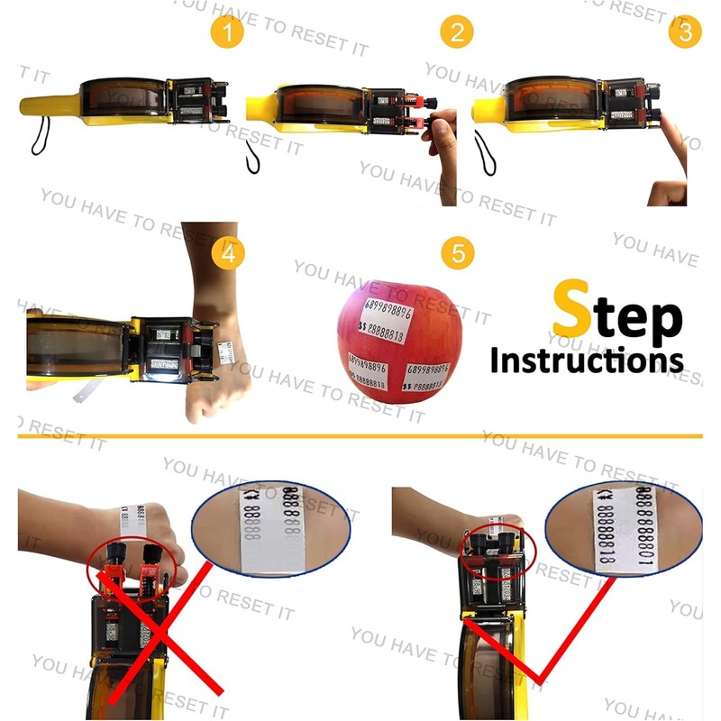 2 Line Price Labels - 40 Rolls of Pricing Labels