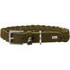 HUNTER Solid Education Special Dog Collar, Leather, Robust, Supple, Handbraided,