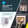 Holdrite 3/4 Inch MHT Washing Machine Outlet Box with Water