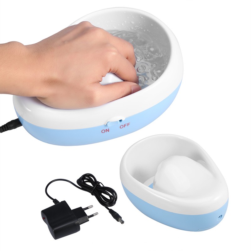 Nail Bubble Massage Jet Spa Bowl Nail Polish Remover Dead