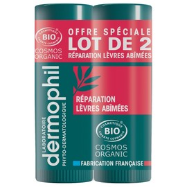 Dermophil Indien Repair Lips Stick Organic 2 x 4g