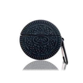 Viwind Cute Case Cover Compatible with AirPods 3rd with Carabiner Keychain Hook,Funny Unique 3D Soft Silicone Shockproof Protective Skin Case Cover for Airpod 3rd Case-Biscuits