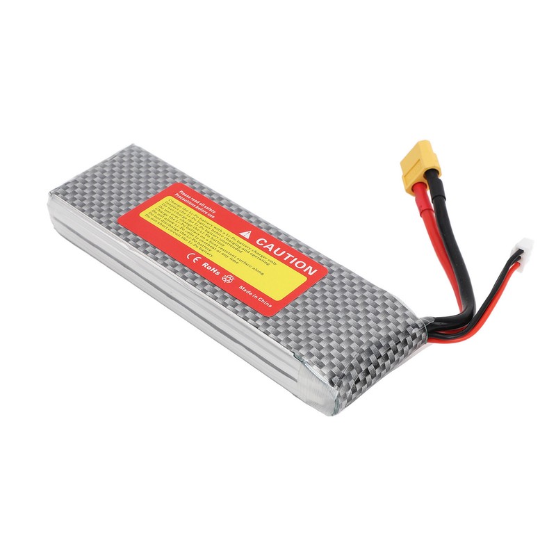 RC Lipo Battery 5200mAh 7.4V XT60 35C 2S Portable Remote