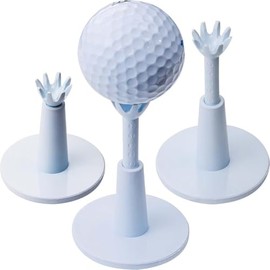 Risipu Golf Tees Adjustable Height Durable Plastic Golf Training Tees with Low-Friction Head & Stable Base | Compatible with Golf Mats & All Clubs | Ideal for Driving Range Practice（1pcs）