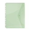 Envelope Wallet DONAU Press Stud PP A4 200 Micron Perforated