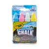 Crayola Sidewalk Chalk 4/Pkg, Multi