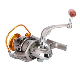 Fishing Reel Spinning Reels Spinning Reel Smooth Fishing Accessories Saltwater Perfect for Ultralight Ice Fishing Reels Lightweight Freshwater Saltwater Fishing Colourful Aluminium Rapid Fishing Reels
