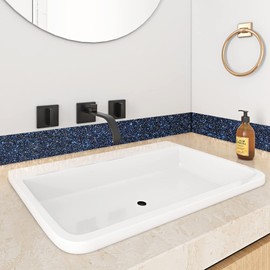 FunStick Galaxy Blue Black Glitter Wallpaper Border Peel and Stick Wall Border Self Adhesive Sparkle Black Wallpaper Decorative for Bedroom Bathroom Mirror Border Trim Glitter Contact Paper 3.9"x200"