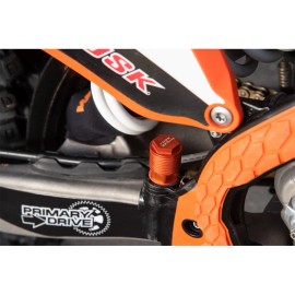 Tusk Rear Brake Reservoir Extender Orange For KTM HUSQVARNA HUSABERG GASGAS