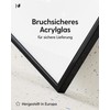 Heimlich® 1 x Picture Frame, 25 x 25 cm, Black