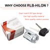 RLB-HILON Cilindro de bloqueo de encendido con llave compatible con