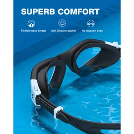 ZIONOR Swim Goggles, G1 SE Swimming Goggles Anti-Fog for Adult Men Women