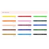 Sakura Creepas Elementary School Coupe Pencil, Set of 15 Colors