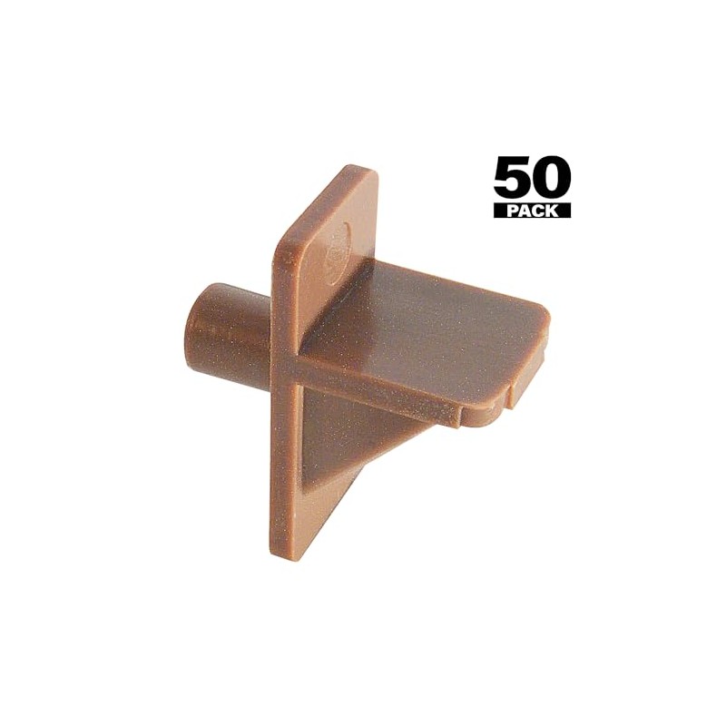 Prime-Line MP9001 Shelf Support Pegs 1/2 In. Width X 1