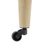 MY MIRONEY 4PCS Stem Caster Wheel Hardware Zinc Alloy Swivel