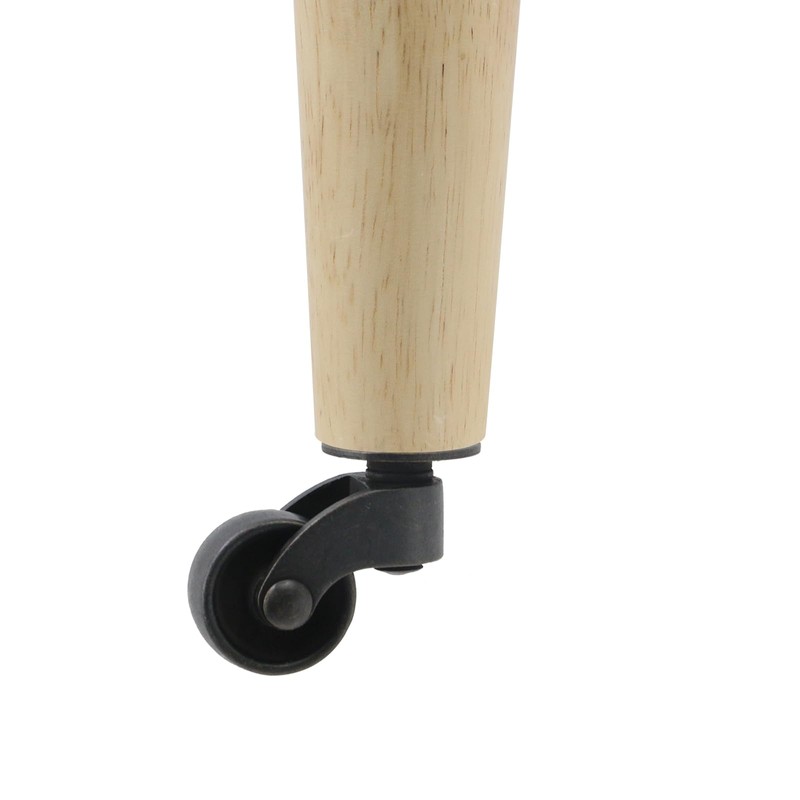 MY MIRONEY 4PCS Stem Caster Wheel Hardware Zinc Alloy Swivel