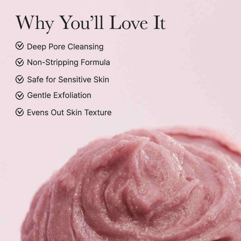 ARENCIA [ARENCIA]*renew* Fresh Rosehip Rice Mochi Cleanser 120g