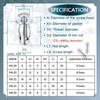 50 Set Jack Nut Kit with Heavy-Duty Rivet Gun |