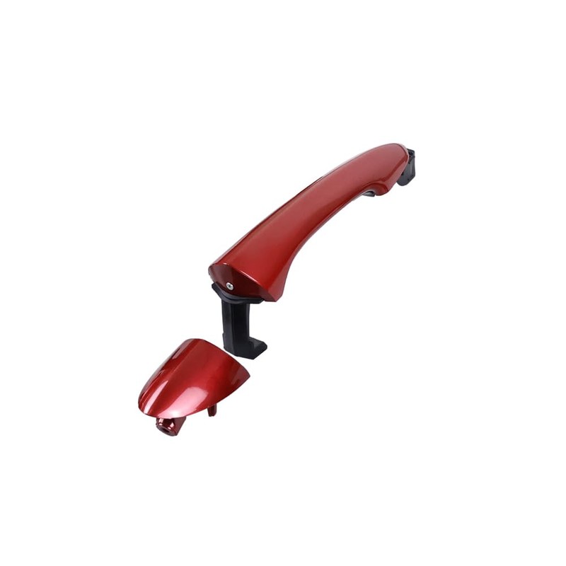 HUYILUN0104 Red 1 Lot 4 Doors Exterior Handle Outer Door