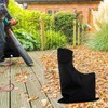 AUEFUDQ Leaf Vacuum Collection Bag 60 x 44 cm Black: