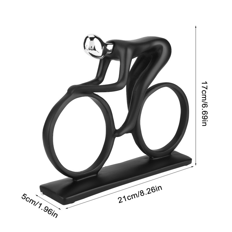 Craft Modern Abstract Sculpture Sport Figure Statue Art Carving Resin