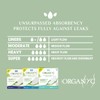 Organyc 28 x 100% Certified Organic Cotton Night Sanitary Pads