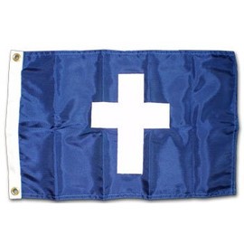 Chaplain - 16 in x 24 in Nautical Officer Flag