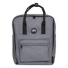 cecilia&bens Canvas Backpack Women Men School Backpack Notebook up to