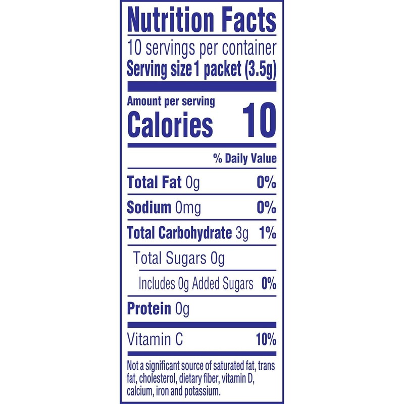 Crystal Light Natural Cherry Pomegranate, 10-Count Boxes (Pack of 4)