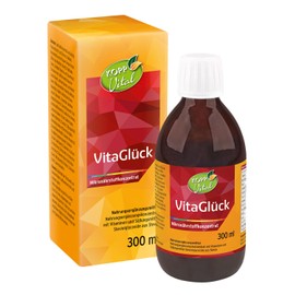 NEU KOPP Vital® VitaGlück 300 ml Nährstoffversorgung Mikronährstoffkonzentrat 30 Portionen - für die ganze Familie Natürliche Qualität Vitaminbedarf ohne Gentechnik Glutenfrei