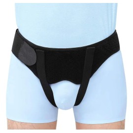 Gainreel Faja Hernia Inguinal Negra Talla G Ingle Bilateral Gainreel Ortopédica